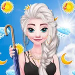 Elsa Weather Girl Fashion Dress Up Games For Girls