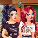 Villains vs Princesses: School Fashion